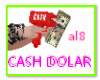 Pistol Cash Dolar al8