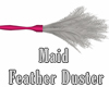 Pink Maid Feather Duster