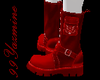 army boots red
