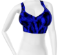 blue leopard top