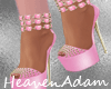 Lingerie heels pink