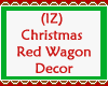Red Wagon Decor