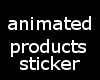animated product sticker