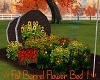 Fall Barrel Flower Bed 1