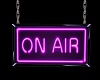 ON AIR  Ceiling Sign