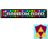 Rainbow Road VIP Sticker