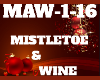 Christmas Mistletoe&Wine