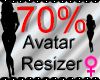 *M* Avatar Scaler 70%