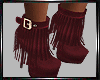 (E) Red Wildcat Boots