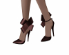 Bow Heels Vamp Red
