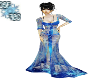 Snowflake Gown Blue