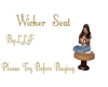 Wicker Seat