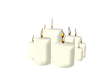 White Candles animated