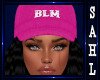 LS~BLM BLK/PINK CAP