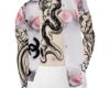 *CH@NEL White/Rose Shirt