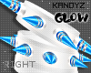 !!K Spike Glow Blue R