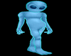 Funny Blue Alien