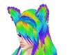 ~GDR~Rainbow Rave Ears