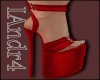 Saphira Heels Red