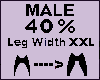 Leg Thigh Scaler 40% XXL