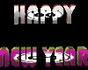 Happy New Year 3D Sign