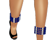 Diamond/Sapphire Anklet