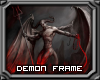 Lighted Demon Frame
