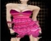 *B* Pink Ruffle Dress