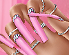 Bling Pinky Nails
