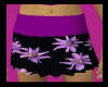 *Maii*PurpleFlower Skirt