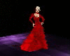 *VAMPIRE*BLOOD*RED*GOWN*