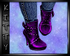 ! Diamond Boot Purple