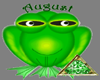 birthstone frog(augest)