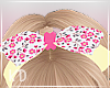 Pink Flower Bow -Kid-
