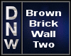 Brown Brick Wall 2