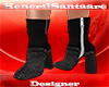 HS-Black Yanne Boots