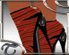 !T! Pierre H Booties red