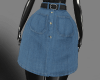 [RX] Light Denim Skirt