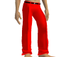 Red Slacks Pants