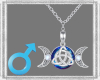 Celticknot Bluecrystal M