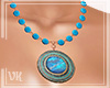 ౮ƙ-Blue Boho Necklace