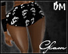 .:T:. BM Skull Shorts