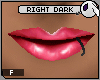 ~DC) R Dark Lip Ring