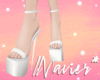 N| Vibrato Heels White