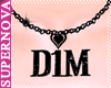 [Nova]D1M Blk Necklace F