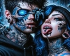 B-Horror Couple Cutout Bundle