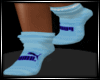 Blue  Socks