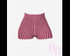 Ribbed Pink Shorts Rls