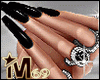 M69 Black Nails + Rings