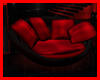 Red Black Couch